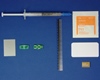 BGA-6 (0.4 mm pitch, 1.16 x 0.76 mm body) PCB and Stencil Kit